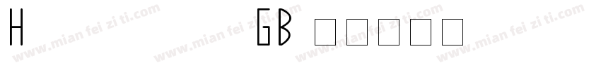 Hiragiaosans GB字体转换